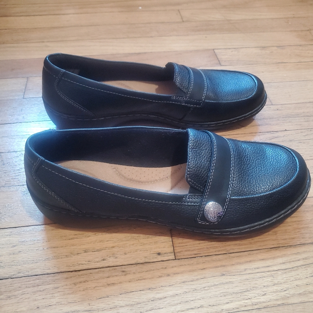 Clarks Womens Cora Daisy Loafer Shoes Size 9.5 M Comfort Office Orth Olite Casua - Picture 4 of 11